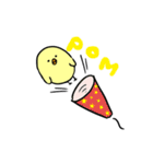 かわいいふわふわひよこ（個別スタンプ：32）