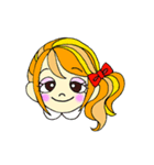 可愛い女子スタンプ（個別スタンプ：16）