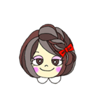 可愛い女子スタンプ（個別スタンプ：21）