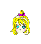 可愛い女子スタンプ（個別スタンプ：37）