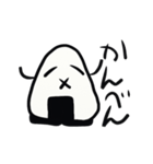 白黒のおにぎりくん（個別スタンプ：28）