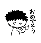 小顔のスタンプ（個別スタンプ：38）