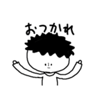 小顔のスタンプ（個別スタンプ：40）