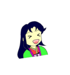 和装女子のスタンプ（個別スタンプ：3）