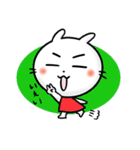 ハイテンションウサギ（個別スタンプ：3）