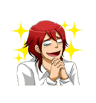 白目男子（個別スタンプ：15）