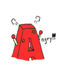 ABCと愉快な仲間たち（個別スタンプ：9）