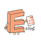 ABCと愉快な仲間たち（個別スタンプ：14）