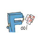 ABCと愉快な仲間たち（個別スタンプ：19）