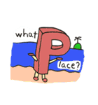 ABCと愉快な仲間たち（個別スタンプ：25）