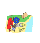ABCと愉快な仲間たち（個別スタンプ：38）