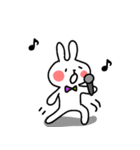 蝶ネクタイ★うさ郎（個別スタンプ：6）