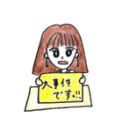 癒し系OLの敬語スタンプ（個別スタンプ：38）