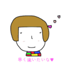 look somebody in the face（個別スタンプ：4）