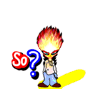 Fairy boy of fire（個別スタンプ：8）