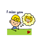 Manuel and Olivia（個別スタンプ：35）