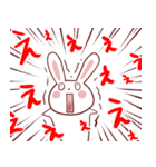 短足ゆるウサの呟き（個別スタンプ：34）
