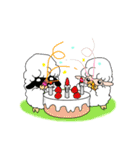 ふたりのヒツジ（個別スタンプ：3）