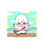 ふたりのヒツジ（個別スタンプ：5）