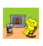 ちゃっちゃく（みかんと冬バージョン）（個別スタンプ：16）