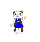 熱血パンダ（個別スタンプ：12）