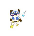 熱血パンダ（個別スタンプ：19）