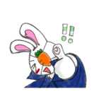 ウサギ的な中二的な（個別スタンプ：7）