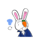 ウサギ的な中二的な（個別スタンプ：18）