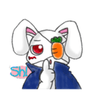 ウサギ的な中二的な（個別スタンプ：40）