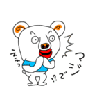 関西弁 コミカル系くま 日常会話（個別スタンプ：21）