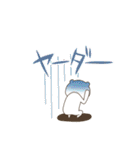 大袈裟アクションのシロクマ（個別スタンプ：40）