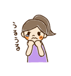 送球☆女子（個別スタンプ：10）