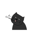 黒猫の本当の気持ちanswer（個別スタンプ：3）