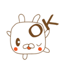 四角うさぎの日常（個別スタンプ：14）