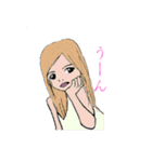 日本の女子トーク（個別スタンプ：4）