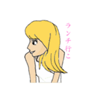 日本の女子トーク（個別スタンプ：8）