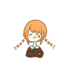 みつあみちゃんスタンプ（個別スタンプ：24）