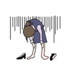 接客業女子（個別スタンプ：6）