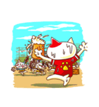 ねこの肉球＠野球編（個別スタンプ：32）