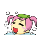 Machiko girl (Eng)（個別スタンプ：38）