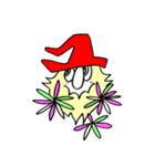 300 gnome gnome with herbs and plants（個別スタンプ：16）