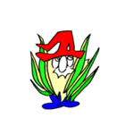 300 gnome gnome with herbs and plants（個別スタンプ：39）