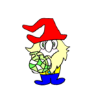 200 gnome gnome with fruits and vege（個別スタンプ：34）