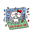 好き好きハートねこ（個別スタンプ：6）
