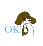 愛犬と私（個別スタンプ：1）