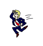 謎の外国人さん（個別スタンプ：10）