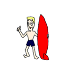 謎の外国人さん（個別スタンプ：21）