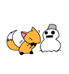 子ぎつねちゃんだよぉ（個別スタンプ：18）