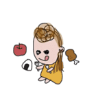 くるくるヘアーガールズ（個別スタンプ：26）