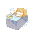 ぽちゃわんこ。（個別スタンプ：17）